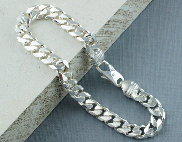Silver Bracelet Mens Thick Silver Necklace RARE PRINCE By CARAT