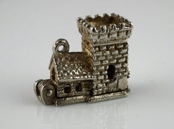 Vintage Sterling Silver Opening Church / Chapel with Bride & Groom  - 3.9 gr - Fox Jewellery