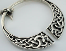 Fine Vintage Sterling Silver Scottish Iona Celtic Brooch by John Hart - 1968 - Fox Jewellery