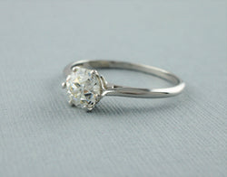 1.18ct Old European Cut Diamond Engagement Ring - Fox Jewellery