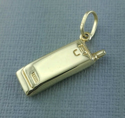9ct Yellow Gold Mobile Phone Charm - Pendant - Fox Jewellery